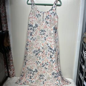 Laura Scott Floral Maxi Dress - Multicolor